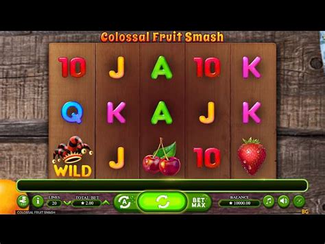 Colossal Fruit Smash Slot Review (Booming Games) .
